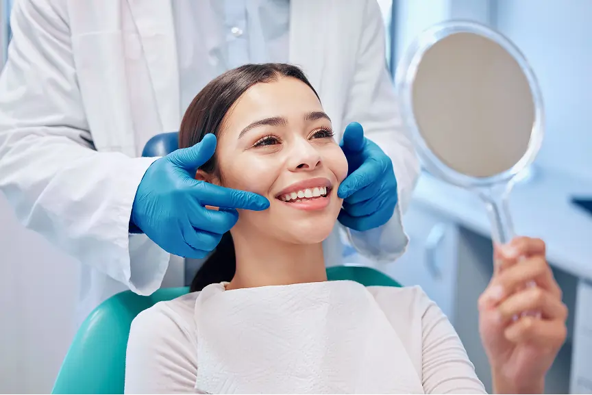 Smiling family at Grimsby Lake Dental
